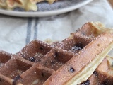 Gaufres aux pépites de chocolat