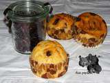 Muffins Chocolat Blanc / Cranberries