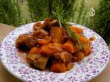 Sauté de veau pommes de terre / carottes