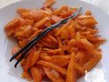 Wok de carottes à la vanille