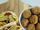 Wraps aux falafels