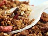 Girl power [granola Pink aux pralines roses et au sirop d'agave]