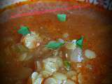 Dhal ou soupe de lentilles corail au Cooking Chef