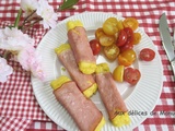 Bâtonnets de polenta au parmesan grillés et bacon, à l'Air Fryer ou au four