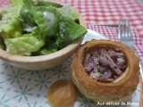 Bouchées au Rocamadour et lardons à l'Air Fryer ou au four