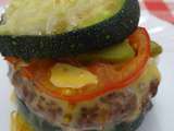 Courgette burger