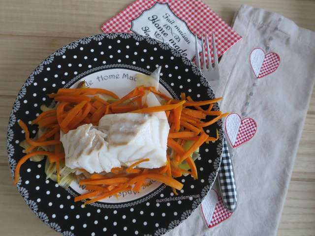 Recettes de Dos de Cabillaud et Poireaux
