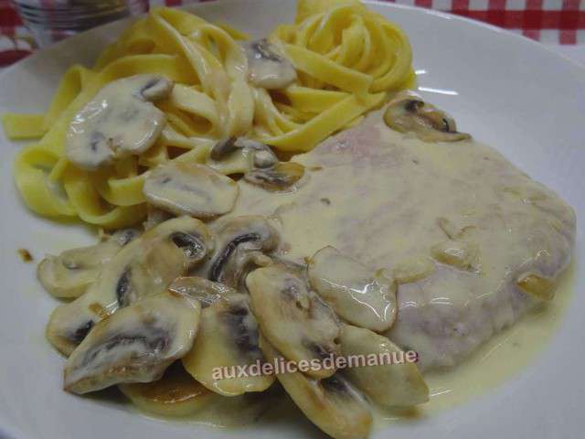 Recettes d'Escalope a la Creme