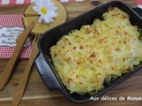 Gratin de chou-fleur au saumon