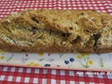 Irish soda bread aux raisins secs