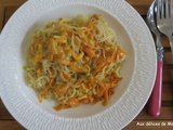 Konjac aux carottes et crème au curry -light