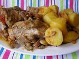Rouelle de porc aux pommes de terre -2ème recette