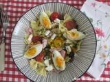 Salade de pâtes complète et gourmande