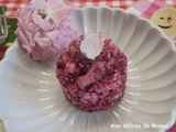 Salade de quinoa à la betterave, pomme, feta et lardons - Octobre rose