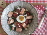 Salade de saumon aux légumes et pommes de terre