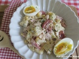 Salade piémontaise au poulet fumé