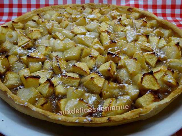 Recettes de Tarte aux Poires Et Pommes