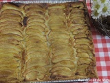 Tarte fine aux pommes caramélisées