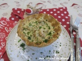 Tartelette feuilletée aux noix de Saint-Jacques et fruits de mer