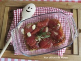 Tomates marinées