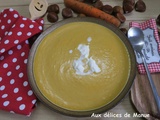 Velouté de butternut aux carottes et haricots blancs, au Cookéo ou pas