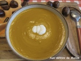 Velouté de potimarron et châtaignes, au Cookéo ou pas