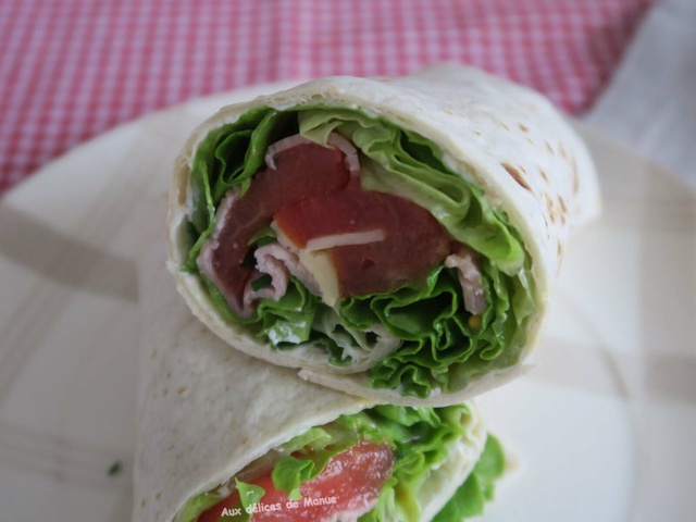 Recettes de Wraps Garnis de auxdelicesdemanue