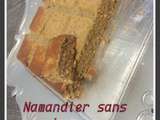 Namandier sans beurre sans gluten au Thermomix ou sans robot