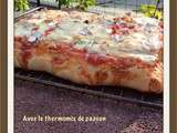 Pâte à pizza thermomix et sans