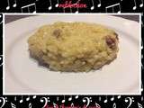 Risotto aux merguez, poivrons et reblochon thermomix et sans