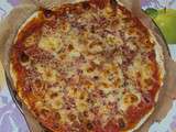 Friday's pizza : bacon mozzarella