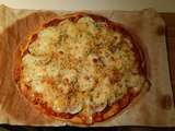 Friday's pizza : courgettes et fromage bleu