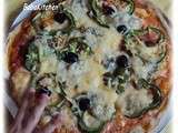 Friday's pizza : poivron et gorgonzola