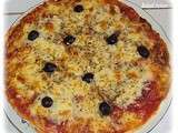 Friday's pizza : salami poivron mozzarella