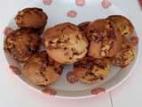 Muffins aux vermicelles de chocolat