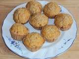 Muffins pomme, poire, cannelle