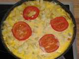 Omelette aux pommes de terre #food #foodstagram #lunch #homemade #faitmaison bon appétit