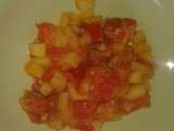 Poêlée de#pommesdeterre aux #tomates et #chorizo - bon appétit !! #food #instafood #dinner