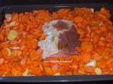 Rôti de porc aux carottes