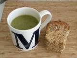 Soupe froide courgette menthe