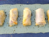 Bâtonnets croustillants courgette et jambon cru