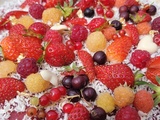 Bavarois vanille fraise
