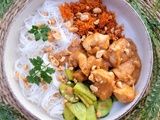Bo-bun au poulet de Jow