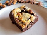 Brookie aux noix de pecan et macadamia
