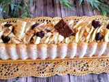 Charlotte vanille et chocolat