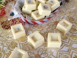 Chocolats blancs fourrés à la noisette