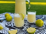 Citronnade au citron vert