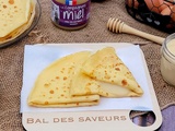 Crêpes au lait cru