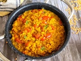 Dahl de lentilles corail sans coco