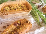Financiers pralinés pistache